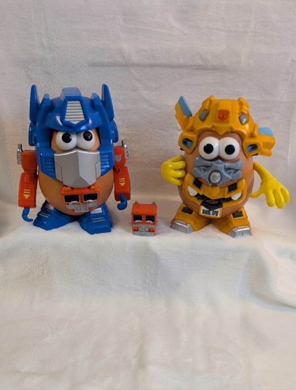 Mr. Potato Head Transformers Figures; Optimash Prime And Bumble Spud - Picture 2 of 6
